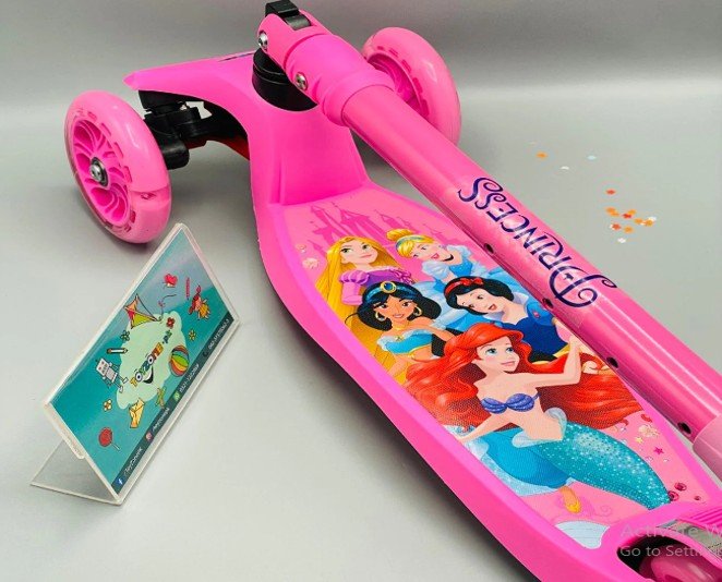 Disney Princess two Wheeler Scooter in Pakistan